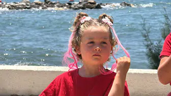 Lösemiyi Yenen 5 Yaşındaki Erva Bodrum’da Moral Depoladı