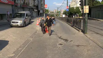 Zeytinburnu hattında tramvay seferleri durdu
