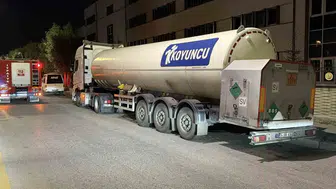 Bolu trafiğini kilitleyen azot sızıntısı korku dolu anlar yaşattı