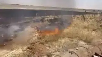Nusaybin Beylik köyünde anız yangını alarmı verildi