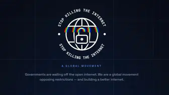 İnternet özgürlüğü için küresel başkaldırı başladı