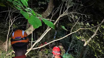 Kastamonu'da 20 metrelik uçuruma düşen 70 yaşındaki adam kurtarıldı