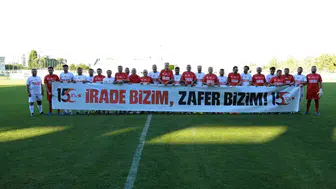 Sivaslılar şehitler için sahaya indi