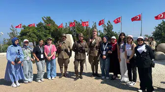 Düzceli gençler Çanakkale destanını yerinde gördü