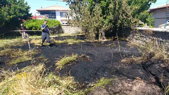 Yozgat Sorgun’da korkutan ot yangını kontrol altına alındı