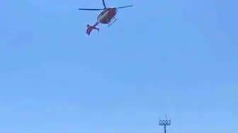 Nusaybin'deki minik bebek için hava ambulansı havalandı