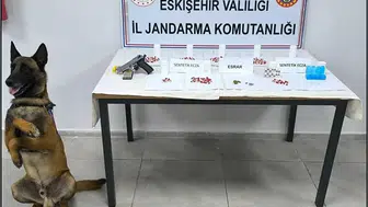 Eskişehir’de takside uyuşturucu operasyonu