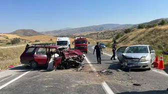 Kayseri Felahiye yolunda feci kaza 1 can kaybı