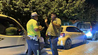 Burdur’da alkollü sürücü polisi çileden çıkardı