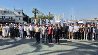 Bodrum denizlerinde 100 yıllık bağımsızlık kutlaması