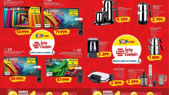 ŞOK marketlerde LG televizyon indirimi başladı