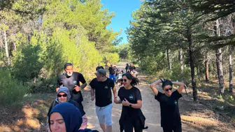 Bilecik Kent Ormanı’nda engelleri kaldıran yürüyüş