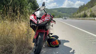 Samsun’da motosiklet tırın altına girdi 2 genç yaralı