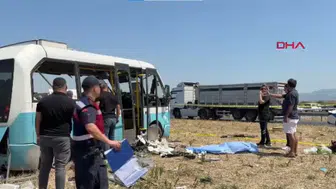 Can pazarı: 1 ölü 11 yaralı bırakan o kaza kamerada