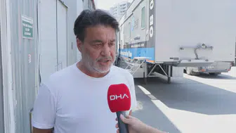 Esenyurt’ta dehşet anları Hafriyat kamyonları servis aracını makasa aldı