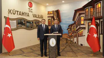 Eskişehir ve Kütahya valileri bölgeyi kalkındırmak için masaya oturdu