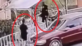 Kayseri'de kardeş cinayeti güvenlik kamerasında