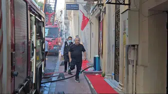 İstiklal Caddesi’ndeki restoranda korkutan yangın paniği