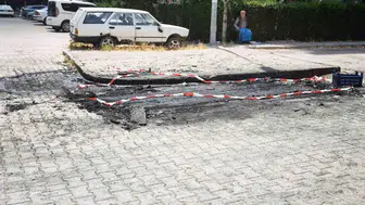Ankara'da dehşet anları Önce dükkanı yaktı, sonra pompalıyla sokağa çıktı