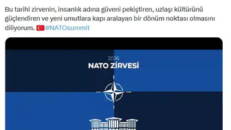 Emine Erdoğan'dan NATO Ankara Zirvesi için birlik mesajı