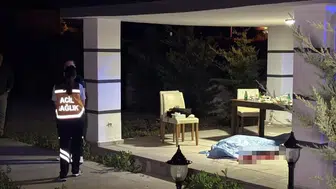Aksaray’da villa bahçesinde gece yarısı cinayeti