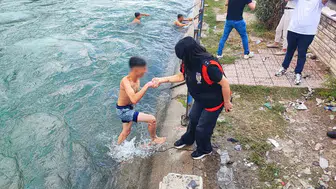 Adana’da kanala girmenin bedeli ağır oldu