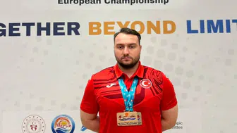 Samsunlu sporcu Muhammet Şimşek Avrupa'yı salladı