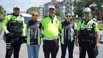 Samsun sokaklarında motosiklet tehlikesi Hız sınırlarını zorlamayın