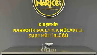 Kırşehir polisinde gece operasyonu Bir araçta silah yakalandı