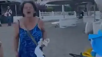 Seferihisar plajındaki saldırgan kadın hakim karşısına çıkıyor