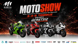Konya’da motosiklet tutkunları M1 AVM’de bir araya geliyor