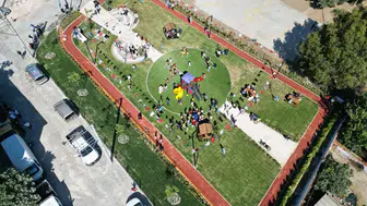 Söke Akçakonak sakinlerinin beklediği park hizmete açıldı