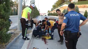 Karaman'da kaza sonrası kaçan sürücüyü polis kısa sürede yakaladı
