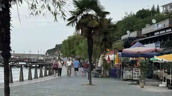 Zonguldak sahillerinde güneşli gün molası