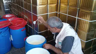 Şanlıurfa'da sahte olduğu şüphelenilen 400 kilo yağa el konuldu