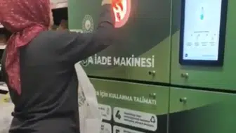 Bolu marketinde depozito sırası kavgası