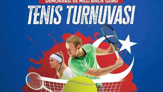 Kayseri’de 15 Temmuz ruhu tenis kortlarında yaşatılacak