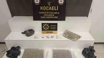 Kocaeli narkotik ekiplerinden büyük uyuşturucu operasyonu