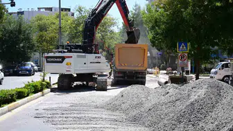 Söke'de yağmursuyu hattı için 77 milyon liralık yatırım