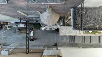 Erzurum’un dar sokağındaki yarım minare görenleri şaşırtıyor