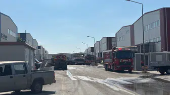 Kahramankazan’daki dev atık yağ fabrikasında korkutan yangın