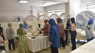 Şahinbeyli kadınlar el emeklerini kazanca dönüştürüyor