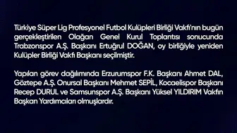 Ertuğrul Doğan Kulüpler Birliği koltuğunda güven tazeledi