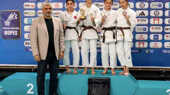 Manisalı judocular Avrupa minderinde devleşti