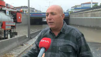 Ankara'da ani sağanak hayatı felç etti