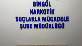 Bingöl polisine yakalanan sürücünün aracından cephanelik çıktı