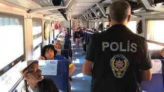 Doğu Ekspresi yolcularına Yozgat’ta sürpriz kimlik kontrolü