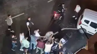 Gaziosmanpaşa sokaklarında zabıta ve esnaf kavgası