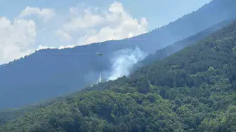 Karabük ormanlarında alevlerle mücadele zamanı