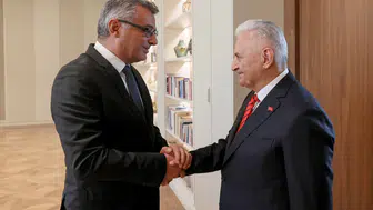 Binali Yıldırım KKTC temaslarına başladı